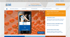 Desktop Screenshot of banque-edel.fr