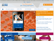 Tablet Screenshot of banque-edel.fr